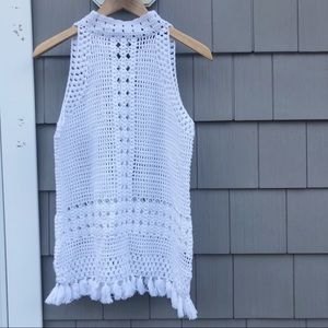 525 America Crochet Halter Top | NWT